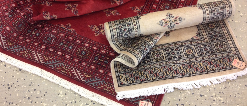 Handknutna mattor från Pakistan